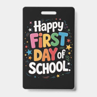 Lehrer Lebensgeschenk zum ersten Schultag