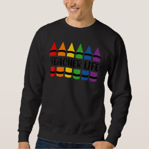 Lehrer Lebensstift Sweatshirt