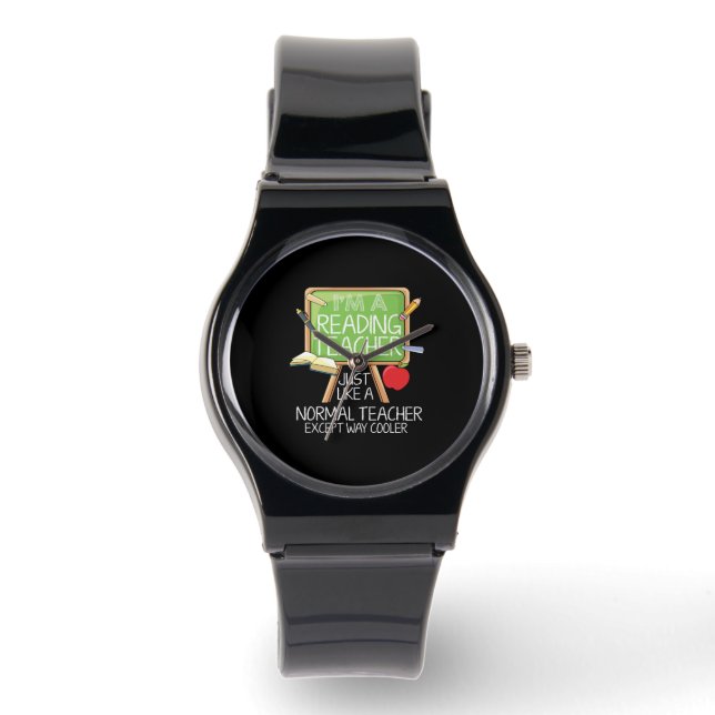 Lehrer lesen armbanduhr (Vorderseite)