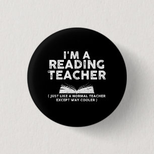 Lehrer lesen - Ich bin Leselehrer Button
