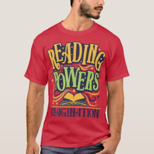 Lehrer Lesen von Power Imaging Books Lover T-Shirt