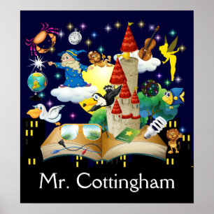 Lehrer-Lesung - Bildungs-Plakat - SRF Poster