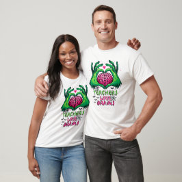 Lehrer Liebe Gehirn Halloween T - Shirt