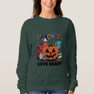 Lehrer Liebe Gehirne Sweatshirt