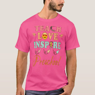 Lehrer Liebe Inspirierte Vorschulgeschichte Lehrer T-Shirt