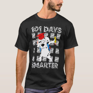 Lehrer liebt Dalmatiner 101 Tage Schule 100 Tage T-Shirt