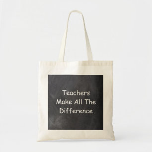 Lehrer machen ein Geschenk zum Entwurf von Chalkbo Tragetasche
