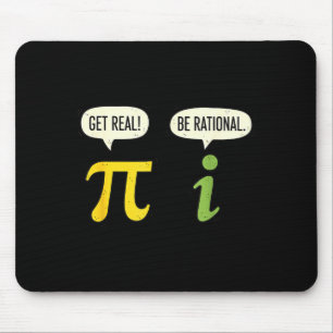 Lehrer Mathe Pi Echt Sein Sei Rational Lustige Mat Mousepad