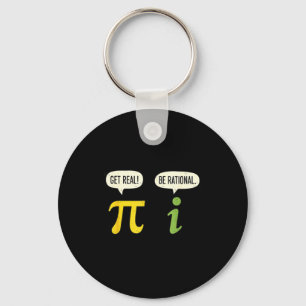 Lehrer Mathe Pi werde echt sei rational lustige Ma Schlüsselanhänger