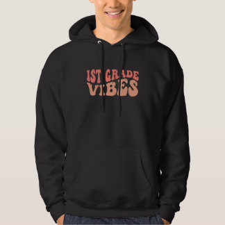 Lehrer mit 1. Klasse Vibes Hoodie