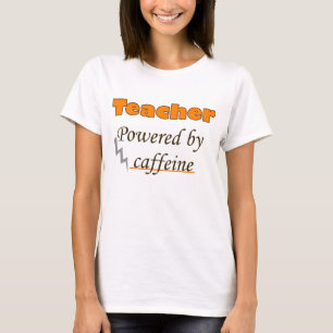 Lehrer mit Coffein T-Shirt