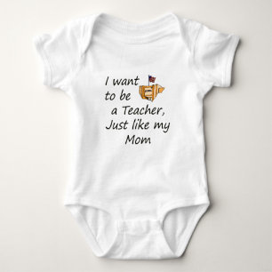 Lehrer mögen MAMA Baby Strampler