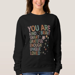 Lehrer Motivierend Erster Tag Zurück zur Schule Sweatshirt