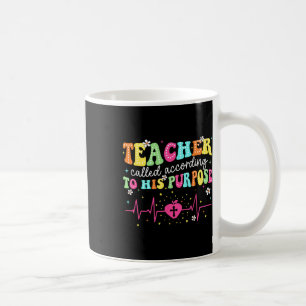 Lehrer nach seinem Zweck christlich berufen Kaffeetasse