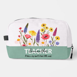 Lehrer Namensschild Accessoire-Etuis Waschbeutel