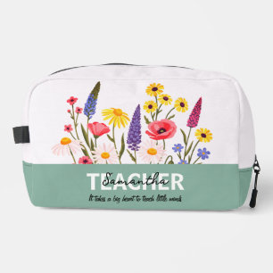 Lehrer Namensschild Accessoire-Etuis Waschbeutel