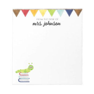 Lehrer Notepad Notizblock