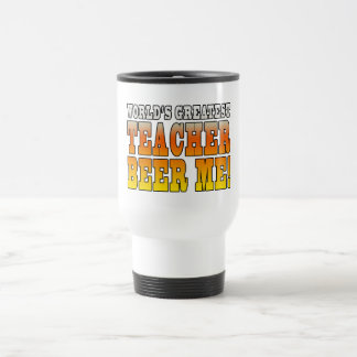 Lehrer-Partys: Weltbestes Lehrer-Bier ich Reisebecher