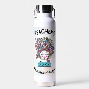 Lehrer Pflanze Samen Lehrer Vielen Dank Trinkflasche