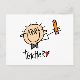 Lehrer Postkarte