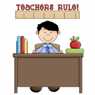 Lehrer Regelskulptur Freistehende Fotoskulptur