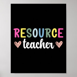 Lehrer-Ressourcen-Lehrmittel Poster