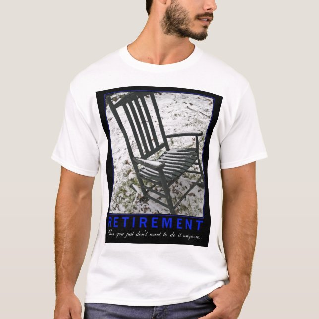 Lehrer-Ruhestands-T-Shirt T-Shirt (Vorderseite)