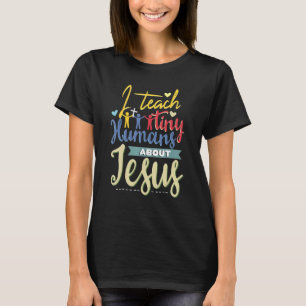 Lehrer schätzen Lehre über Jesus-Schule T-Shirt