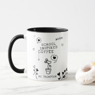 LEHRER SCHOOL Inspiriert Kaffee Funny Girl Name Tasse
