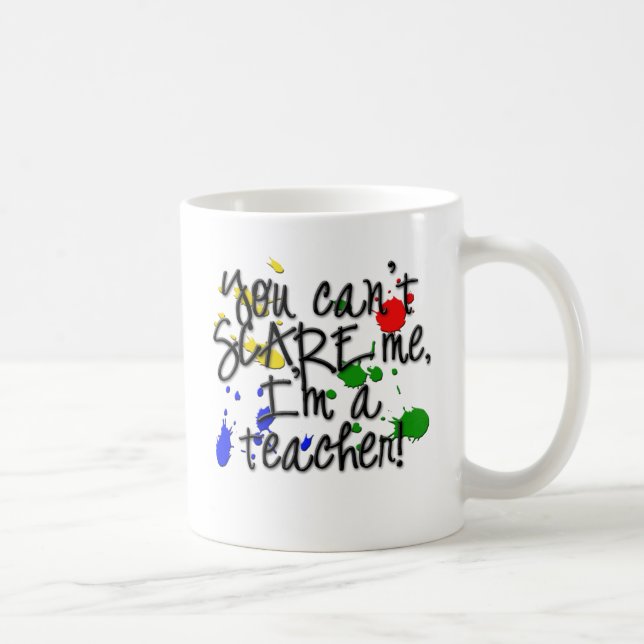 Lehrer-Schreckenskopie Kaffeetasse (Rechts)