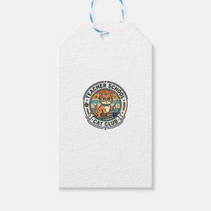 Lehrer Schule Katze Niedlich Kitty Design - Lehrer Geschenkanhänger