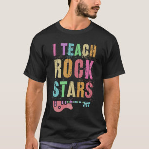 Lehrer Schule Tribe ich LEHRE ROCKSTARS Erzieher E T-Shirt