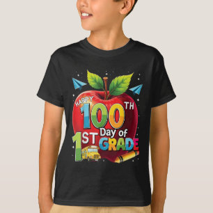 Lehrer Schüler 100 Tag Schulkostüm Kleidung. T-Shirt
