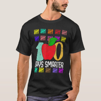 Lehrer Schüler 100 Tage intelligenter Glücklicher T-Shirt