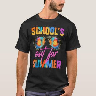 Lehrer Schüler Ferien Schule ist aus für den Somme T-Shirt