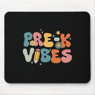 Lehrer Schüler Pre-k Vibes Pre Kindergarten Team Mousepad