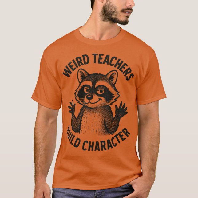 LEHRER SELTSAME Aktive Freunde T-Shirt (Vorderseite)