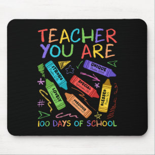 Lehrer Sie Sind Bibel Inspirierend 100 Tage Schule Mousepad