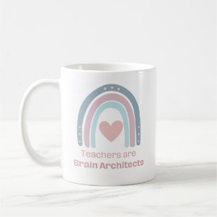 Lehrer sind Brain Architects Kaffeetasse
