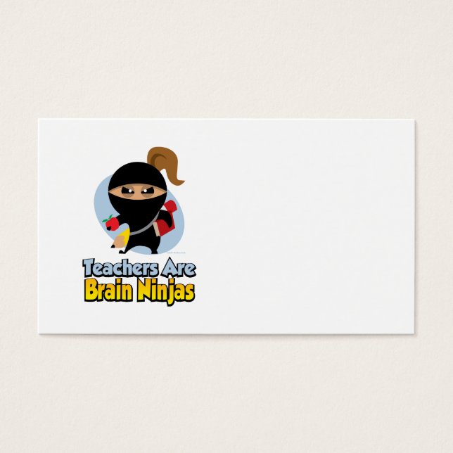 Lehrer sind Brain Ninjas (Vorderseite)