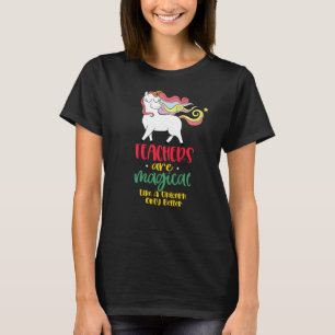 Lehrer sind magisch wie ein Einhorn nur besser kön T-Shirt