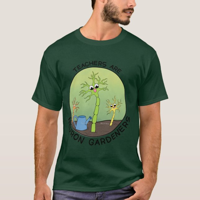 Lehrer sind Neuron-Gärtner vintage T-Shirt (Vorderseite)