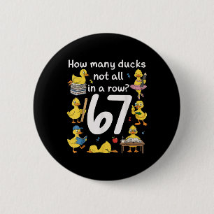 Lehrer Six Seven Meme 67 Lustiger Lehrer Ente In E Button