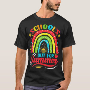 Lehrer Sommerkleid Schule Aus Für Sommerregenbogen T-Shirt
