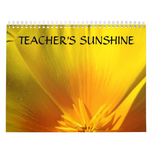 LEHRER SONNENSCHIRM Kalender Geschenk Blumengärten (Titelbild)
