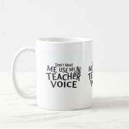 Lehrer-Stimmen-Tasse Kaffeetasse