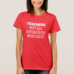 Lehrer-Superhelden T-Shirt