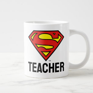 Lehrer Superman S-Shield   Superman-Logo Jumbo-Tasse