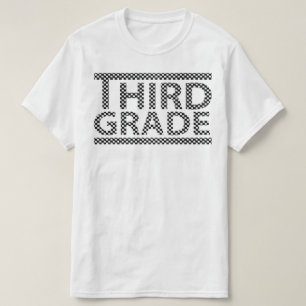 Lehrer T-Shirt dritte Klasse, Dritte-Klasse-Shirt,
