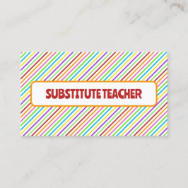 Lehrer Telefonnummerkarte